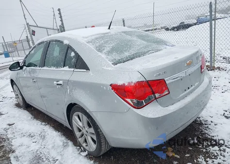 2011 Chevrolet Cruze Ltz из США, поврежденный, VIN 1G1PH5S93B7155323